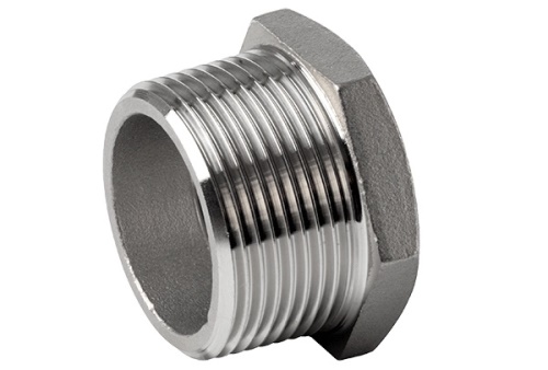 Redukce, 1.4408, ISO 7-1R / ISO 228-1G, šestihranná, BSP, 3/4"x1/2"