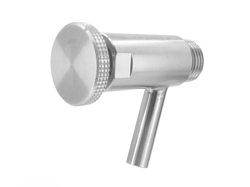 Kohout vzorkovací – úhlový - 1.4301: 1/2"                                       