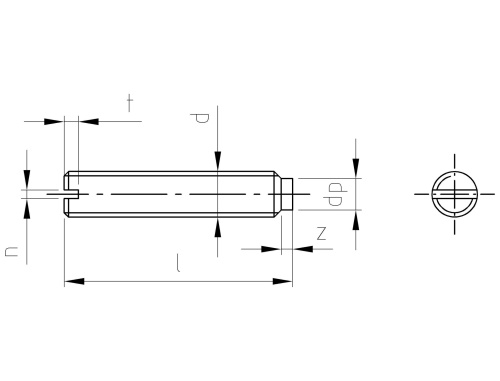 DIN 417 A4 M 12X25