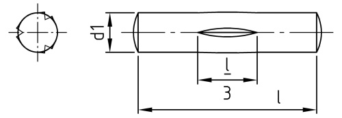 DIN 1475  AISI 303  2X30