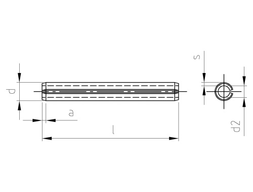 ISO 8752  AISI 301  1X20