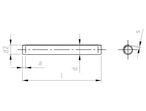 ISO 8750  AISI 301  1,5X6