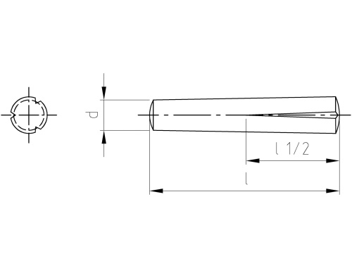 DIN 1472  AISI 303  1,5X10