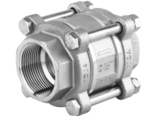 Klapka zpětná typ 380, 3-dílná, ATEX - 1.4408 - 6/4"