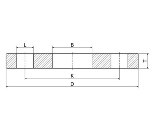 Točivá příruba, ALU, DIN 2642 PN 10, Typ C, DN 80/88,9