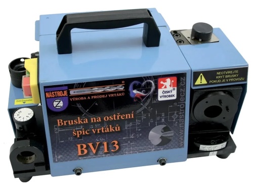 Bruska na vrtáky BV13 rozsah 2-13mm, 230V, 0,25A, 45W