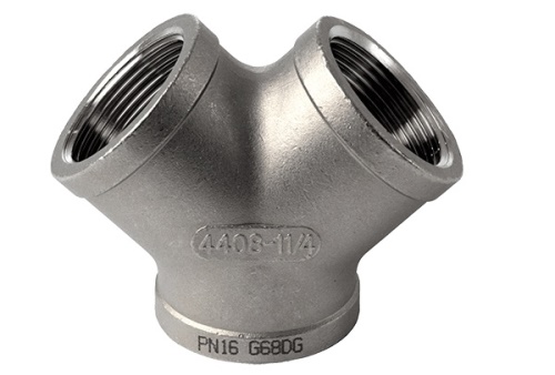 Y-kus, 1.4408, ISO 228-1G, BSP, 3/8"