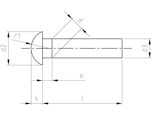 DIN 660 A2 6X40