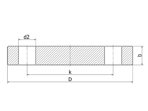 Příruba zasl.-EKO(B=10)-1.4301: DN 80