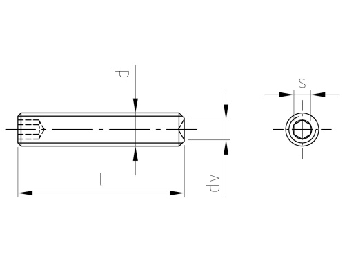 ISO 4029 A4 M 8X90