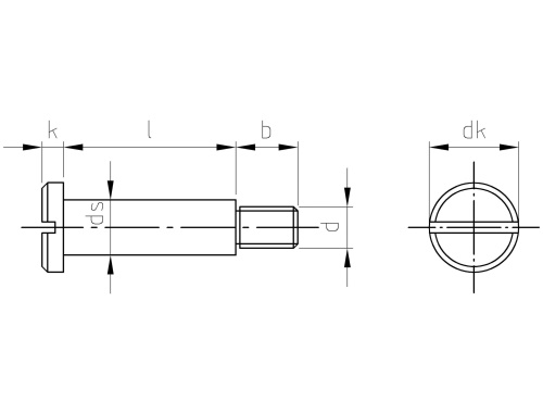 DIN 923  AISI 303  M 6X25