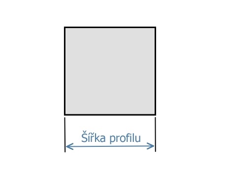 Ocel čtvercová-EN 10059-1.4404: 45x45