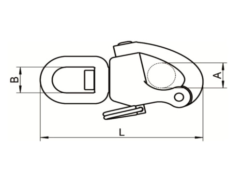 Snap šekl - AN 8252/A4: 70                                                      