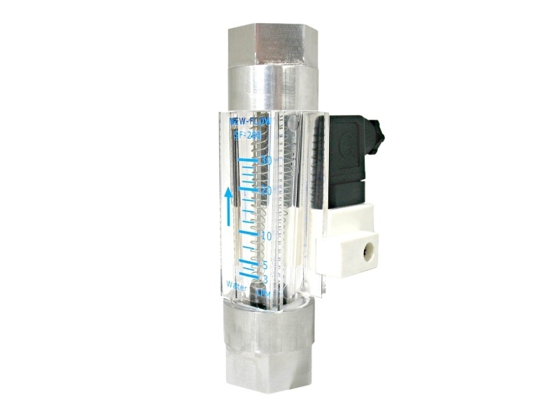 Průtokoměr se senzorem SF2285, 25-250l/h, AISI 316, BSP: 1''1/2