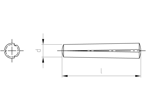 DIN 1471  AISI 303  1,5X20