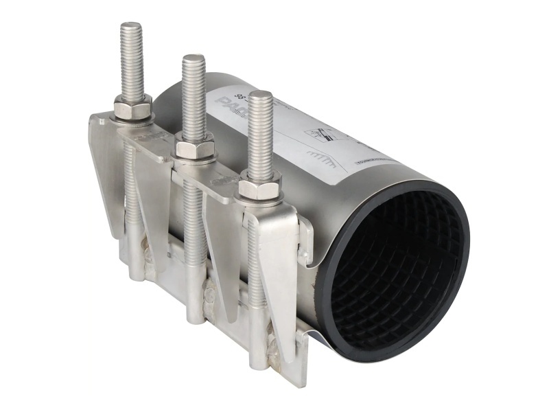 Opravná potrubní svorka, typ AB, 3 šrouby, EPDM: L200mm 68/76