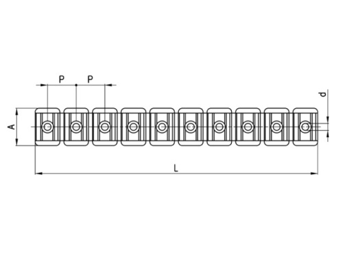 PU plastic wall clamp: 6
