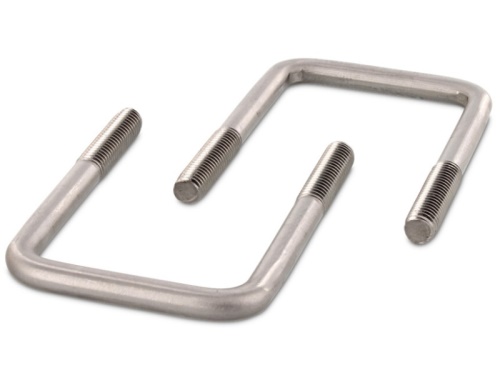 Třmen čtvercový art.3575 A4, a=52, M10: 50/50mm