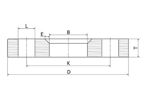 Točivá příruba, 1.4404, EN-1092 02 A, PN6, DN 40/48,3