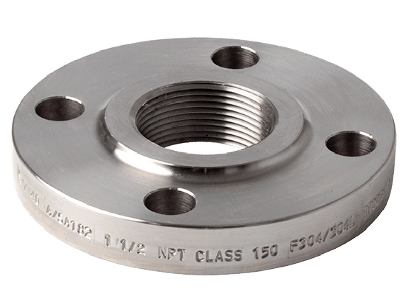 Příruba závitová, ASTM, A-182 TH/RF , SF, 150 Lbs, 316/316L: 1/2" NPT
