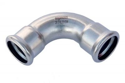 Oblouk 90° FF OD 28  316L