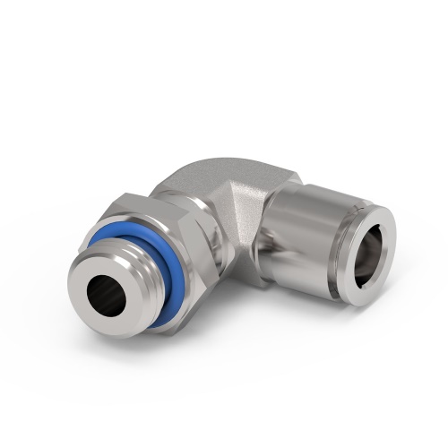 Přípojka 90°, otočná, type X6522, 316L, SUPER-RAPID: 8-1/8