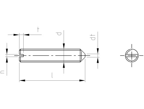 DIN 553  AISI 303  M 3X5