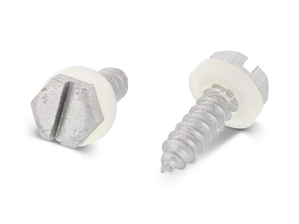 DIN 7976 A2 C 4,2X16 SZ, polyamide-washer 10 mm
