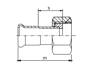 UNION GAS FEMALE THREADED D-42-2" A316