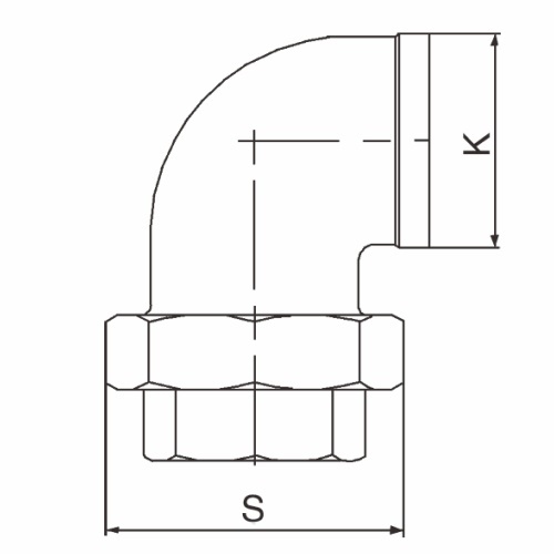 Šroubení - typ 311W - 1.4401: 1/4" 