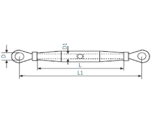 Napínák uzavřený - AN 8314/A4: M 12 