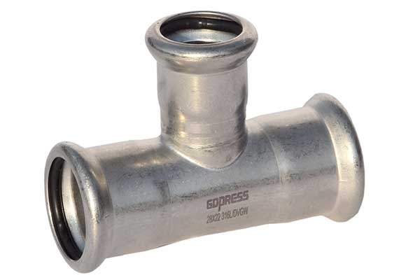 T-kus redukovaný OD 35*15  316L