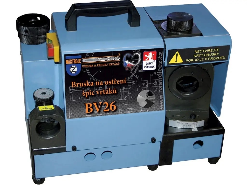Bruska na vrtáky BV26 rozsah 11-26mm, 230V, 0,5A, 90W