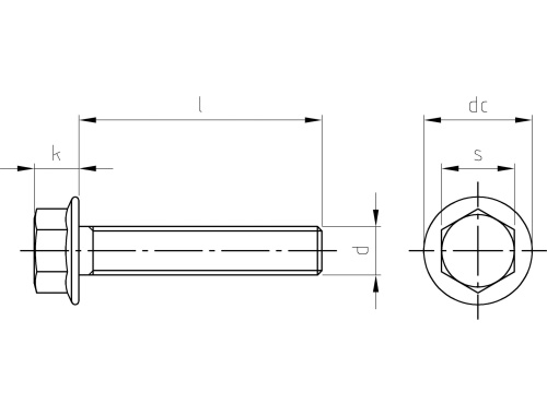 DIN 6921 A2 M 6X12/12