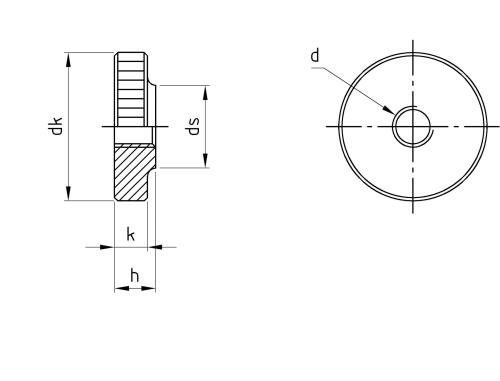 DIN 467  AISI 303  M 8