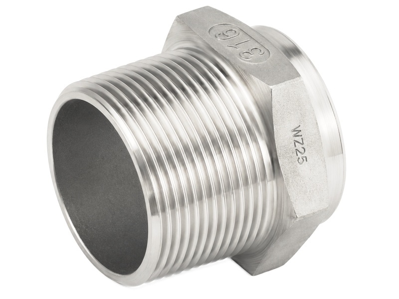 Nipl se šestihranem - typ 308H - 1.4401: 6/4"                                   