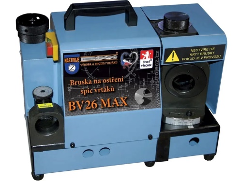 Bruska na vrtáky BV26 Max rozsah 8-32mm, 230V, 0,5A, 90W
