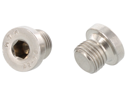 Nerezový šroub DIN 908 A4 G 1/8" podle DIN 228