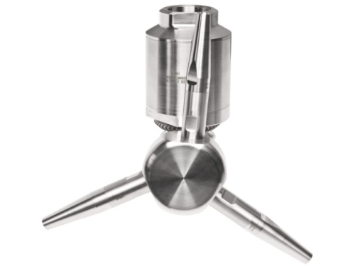 TANKO JM800 G13, 360° orbital, tryska 3x ø8mm, 1.4404: 6/4" BSP