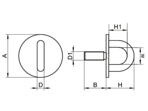 Deska s okem - AN 8368/A2: M 5                                                  