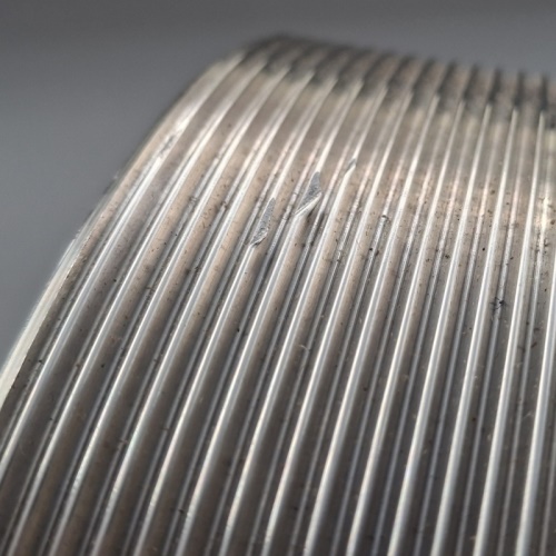 Nipl - typ 308 - 1.4401: 6" (poškozeno)