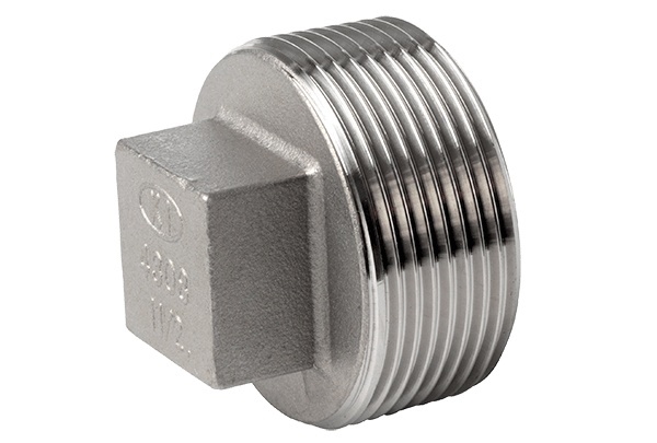 Zátka, čtverec, 1.4408, ISO 7-1R, BSP, 2 1/2"
