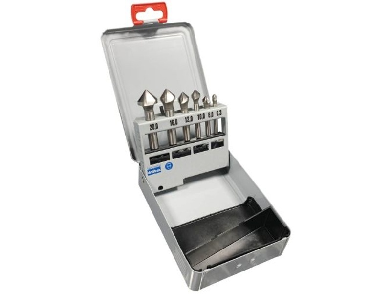 Sada 6ks kuželových záhlubníků 90° Typ - Z 5 HSSE (6,3-20mm)