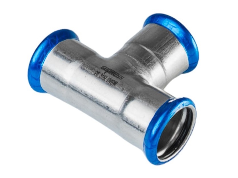 Nerezový T-kus PREX lisovací 54 316L