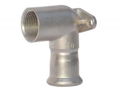 Nerezové koleno PREX 90° adaptér nástěnný 18xRp1/2 316L