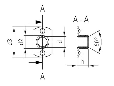Art. 9060 A2 M 10 d 26 / h 10,5 - 4 svárové body