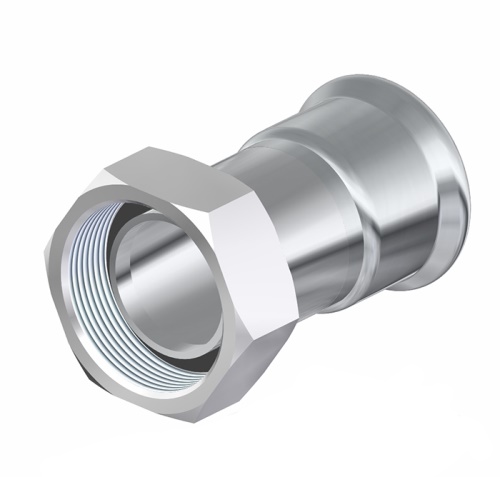 VALVE CONECT. WITH SWIVEL IN STAINLESS D-76,1 2 1/2" A316