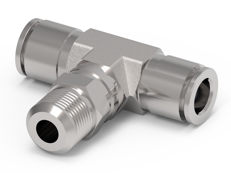 T-přípojka F/G/F, typ X6430, 316L, SUPER-RAPID: 12-1/2