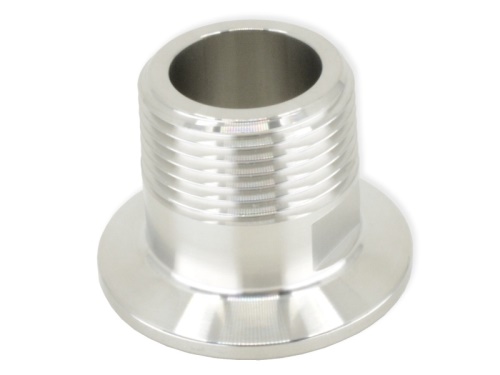 Hrdlo CLAMP s vnějším závitem - 1.4404: 1"-50,5mm