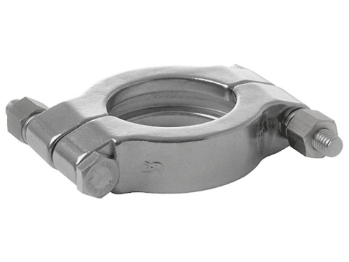 CLAMP objímka, typ SSH, nerez matice, 1.4301/7: 63,5mm (K=77,5)